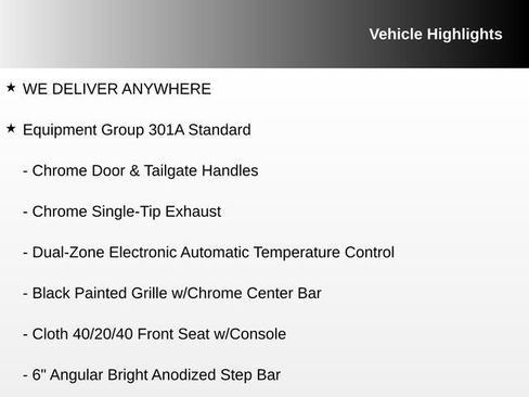 Used 2025 Ford F150 XLT w/ Equipment Group 301A Standard image 3