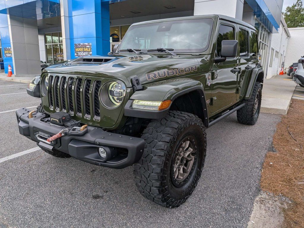 Used 2022 Jeep Wrangler Unlimited Rubicon w/ Trailer Tow Package AWD/4WD image 8