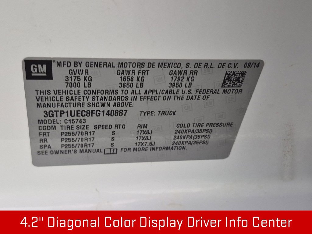 Certified 2015 GMC Sierra 1500 SLE w/ SLE Value Package RWD image 39