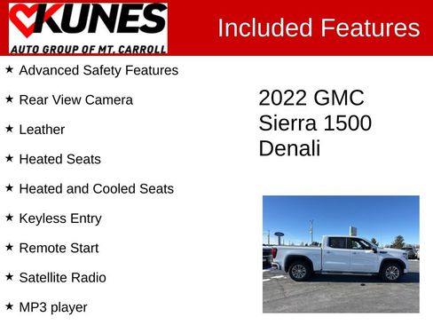 Used 2022 GMC Sierra 1500 Denali AWD/4WD image 3