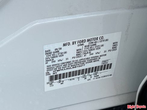 Used 2020 Ford Edge ST-Line FWD image 34