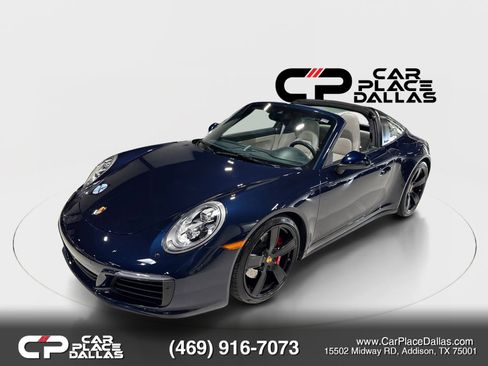 Used 2017 Porsche 911 Targa 4S AWD/4WD image 4