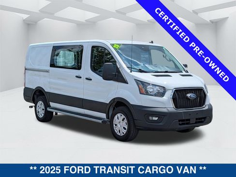 Certified 2025 Ford Transit 250 Low Roof w/ Exterior Upgrade Package RWD image 4