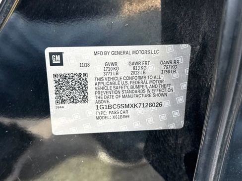 Used 2019 Chevrolet Cruze LS w/ LS Convenience Package image 18