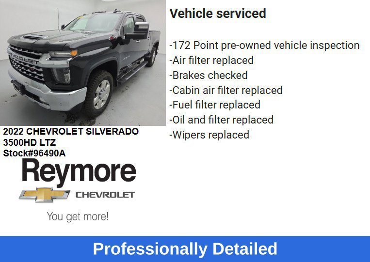 Used 2022 Chevrolet Silverado 3500 LTZ w/ LTZ Premium Package AWD/4WD image 66