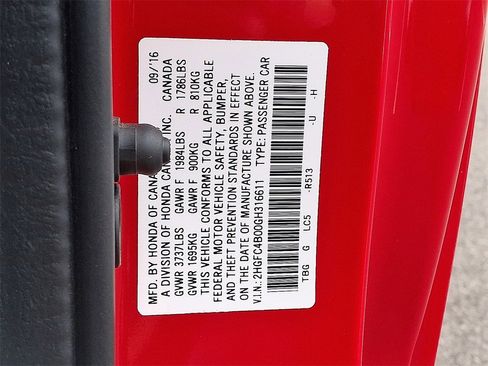 Used 2016 Honda Civic LX-P image 28