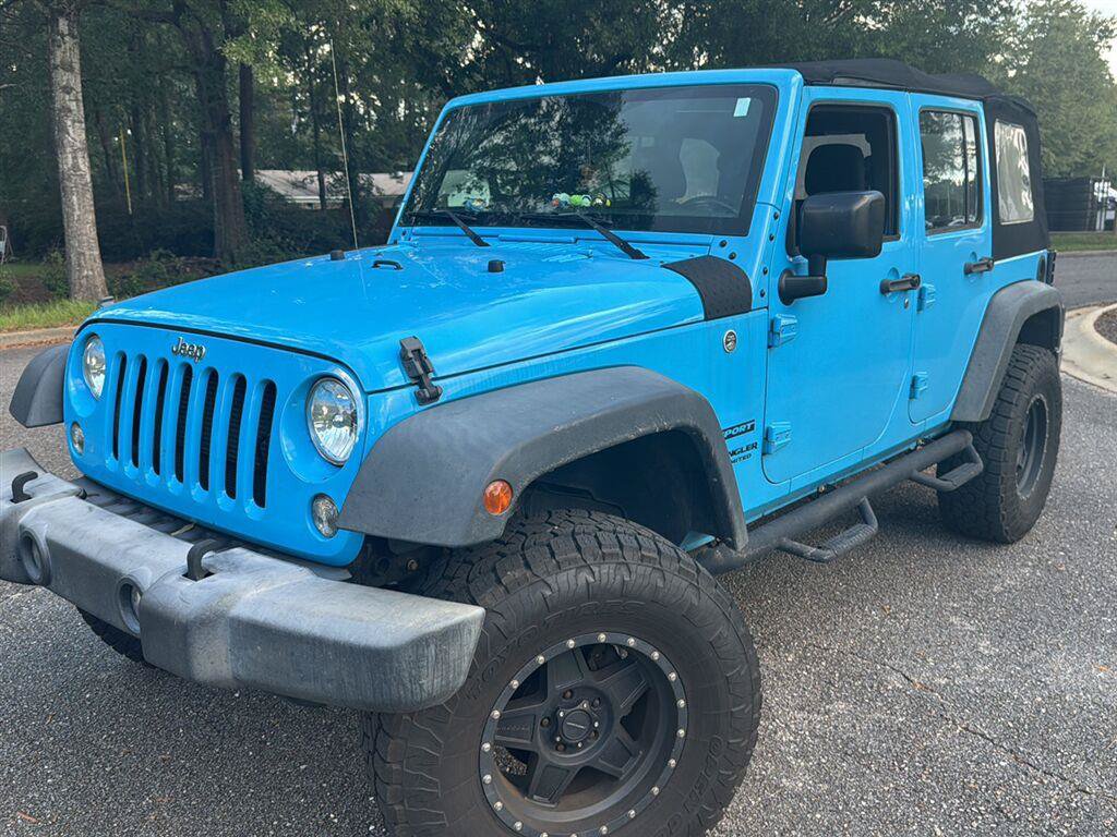 Used 2017 Jeep Wrangler Unlimited Sport w/ Max Tow Package AWD/4WD image 2