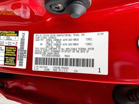 Used 2025 Toyota Tundra SR5 w/ SX Package image 36