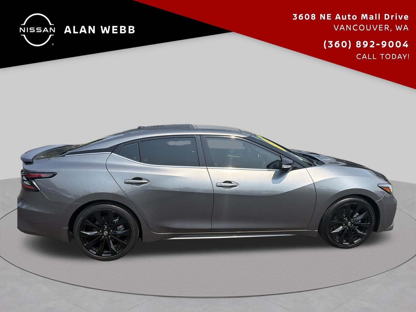 Used 2021 Nissan Maxima SR w/ Sport Mat Group FWD image 2