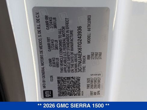 New 2026 GMC Sierra 1500 Pro w/ Pro Value Package image 28