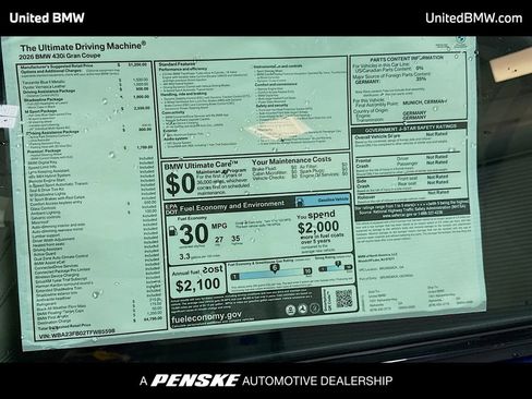 New 2026 BMW 430i RWD image 15