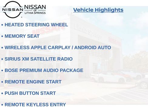 Used 2024 Nissan Rogue SL w/ SL Premium Package FWD image 12
