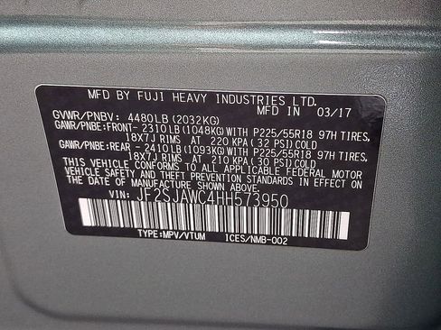 Used 2017 Subaru Forester 2.5i Touring image 18