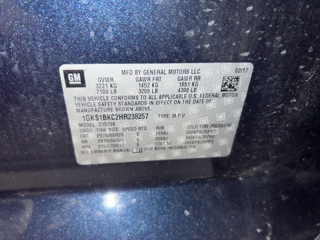 Used 2017 GMC Yukon SLT w/ HD Trailering Package RWD image 32