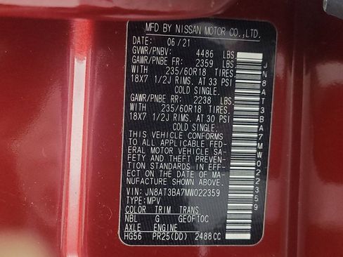 Used 2021 Nissan Rogue SV w/ Premium Package image 33