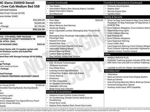 Certified 2025 GMC Sierra 2500 Denali Ultimate image 63