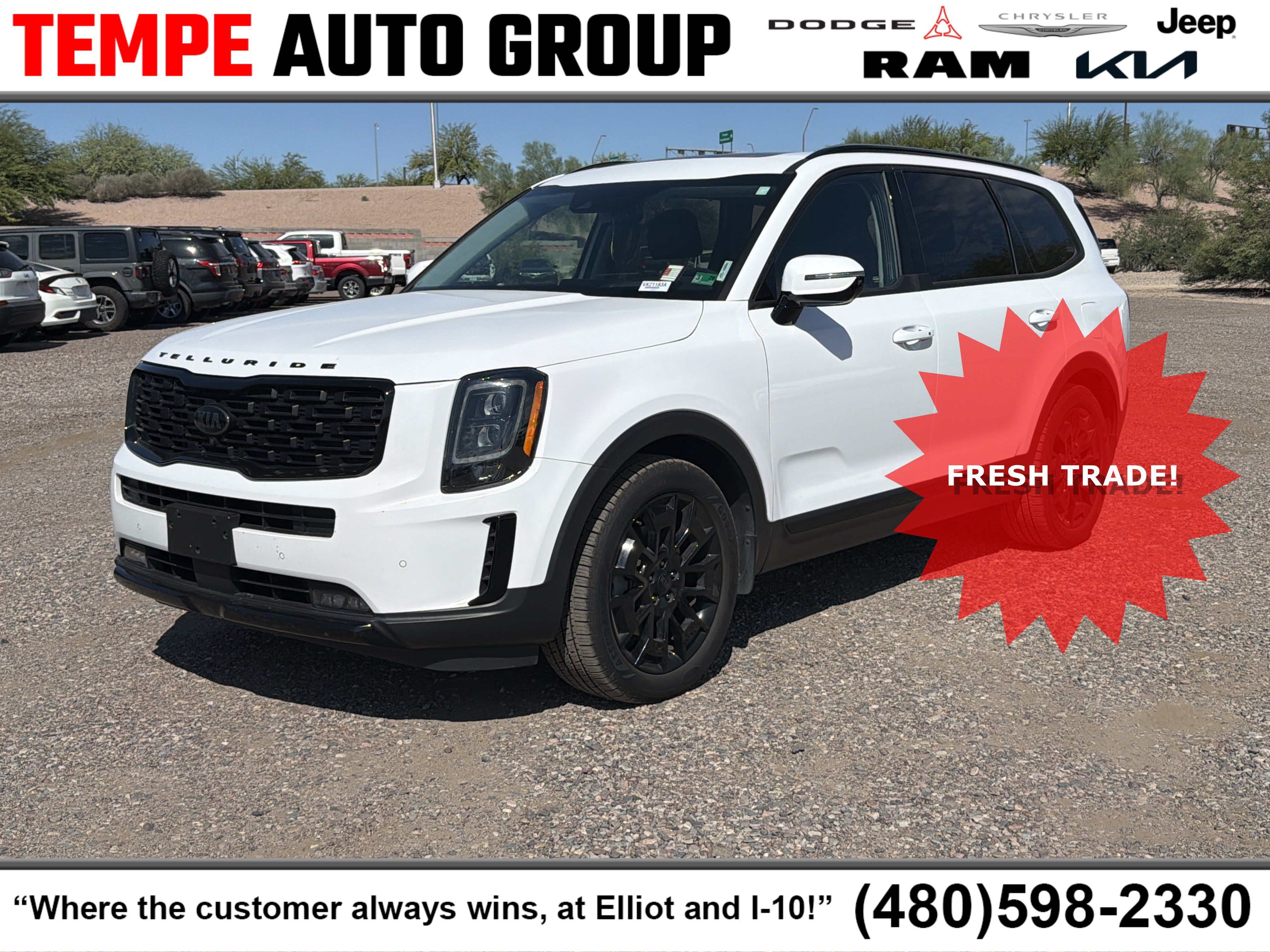 Used 2021 Kia Telluride SX w/ SX Prestige Package AWD/4WD image 1