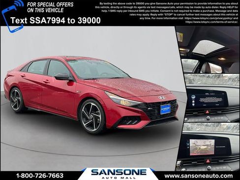 Certified 2023 Hyundai Elantra N Line image 1