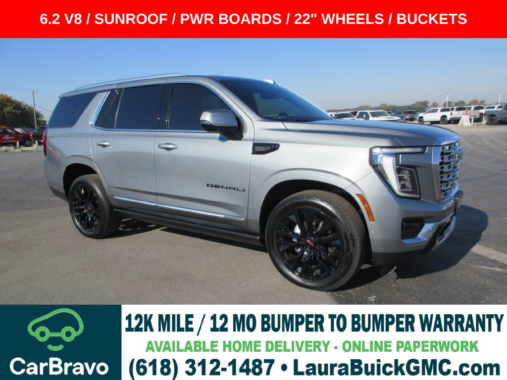 Certified 2026 GMC Yukon Denali w/ Sun & Power Step Package AWD/4WD image 1