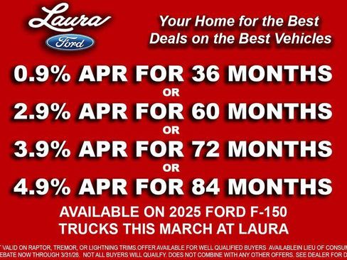 New 2025 Ford F150 XLT w/ Equipment Group 302A MID image 6