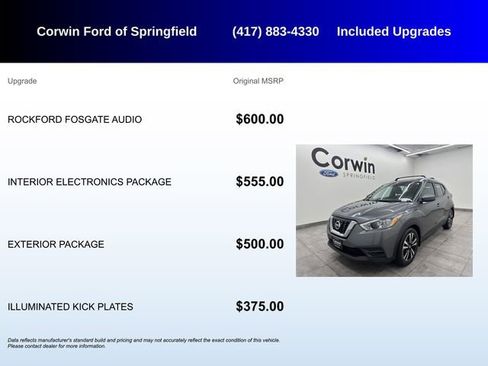 Used 2019 Nissan Kicks SV w/ Interior Electronics Package image 5