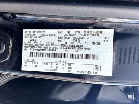 Used 2023 Ford F150 XLT w/ Equipment Group 302A High AWD/4WD image 5