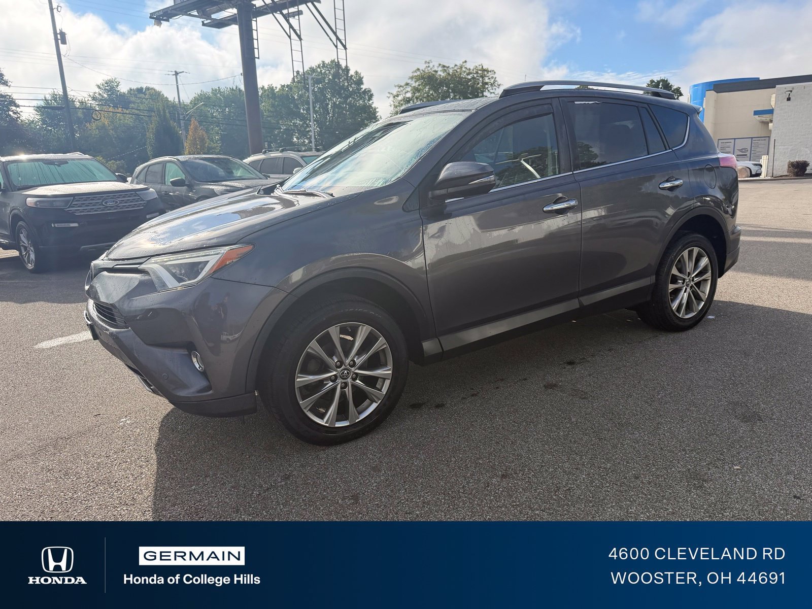 Used 2017 Toyota RAV4 Limited w/ All Weather Liner Package AWD/4WD image 1