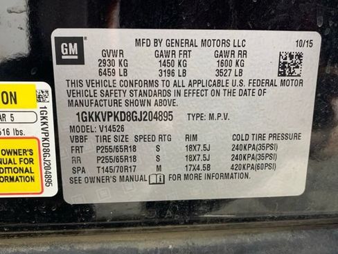 Used 2016 GMC Acadia SLE AWD/4WD image 39