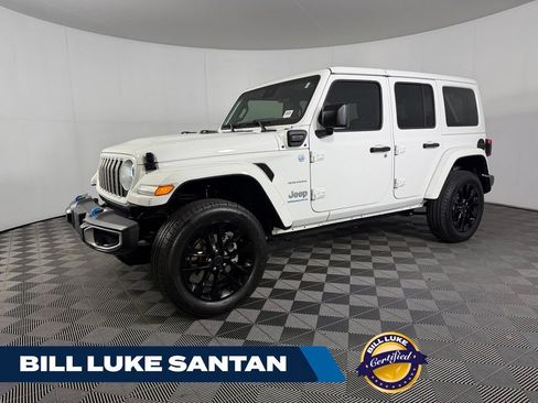 Used 2024 Jeep Wrangler Unlimited Sahara w/ Safety Group AWD/4WD image 1