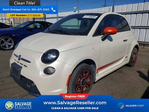 Used 2016 FIAT 500 e w/ Esport Package FWD image 1