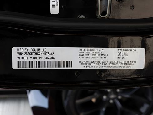 Used 2022 Dodge Charger GT w/ Blacktop Package RWD image 89