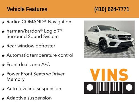 Used 2019 Mercedes-Benz GLE 43 AMG 4MATIC Coupe image 5