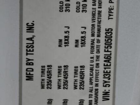 Used 2020 Tesla Model 3 Standard Range Plus image 9