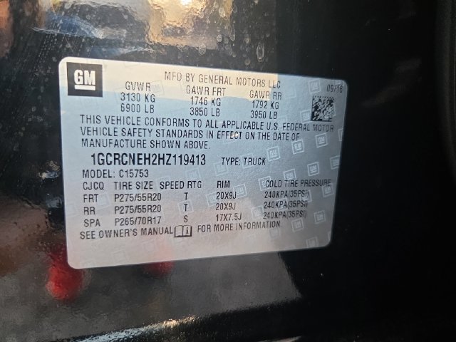 Used 2017 Chevrolet Silverado 1500 W/T w/ Black Out Edition RWD image 30