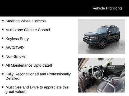 Used 2021 Ford Bronco Sport Big Bend AWD/4WD image 11