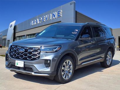 New 2025 Ford Explorer Platinum