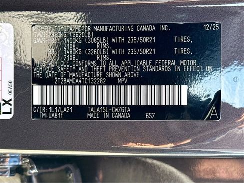 New 2026 Lexus RX 350 w/ Luxury Package image 46