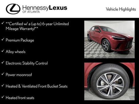 Certified 2024 Lexus RX 350 Premium image 12