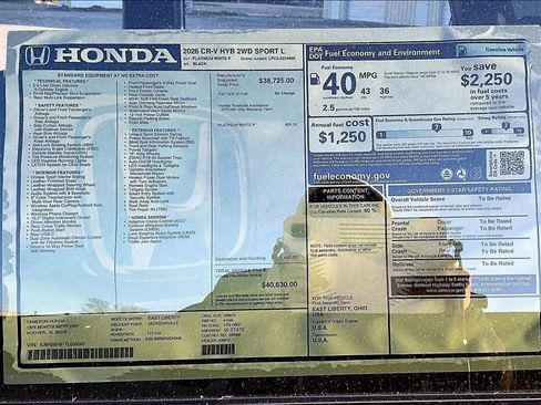 New 2026 Honda CR-V Sport-L image 14