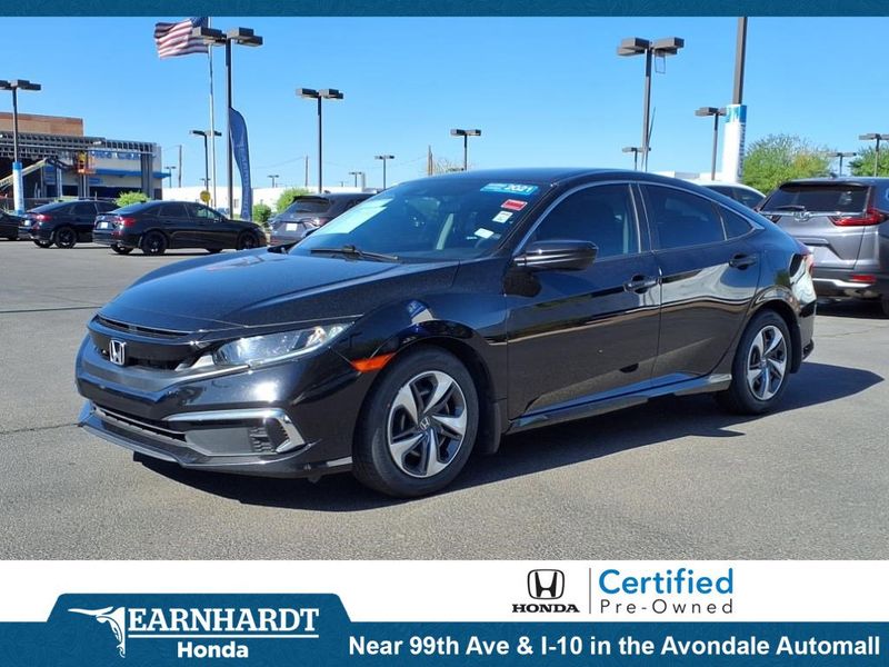 Certified 2021 Honda Civic LX image 1