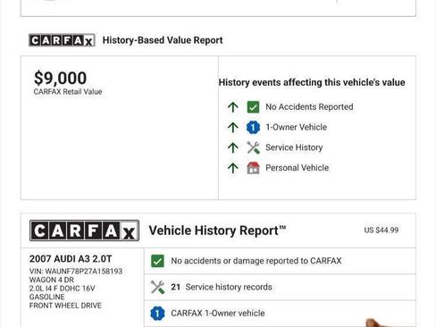 Used 2007 Audi A3 2.0T FWD image 2