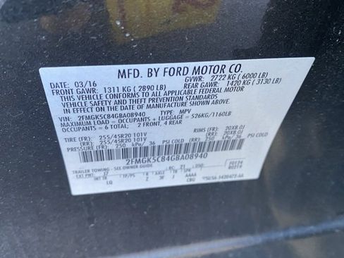 Used 2016 Ford Flex SEL w/ Equipment Group 202A image 7