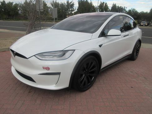 Used 2022 Tesla Model X AWD/4WD image 1