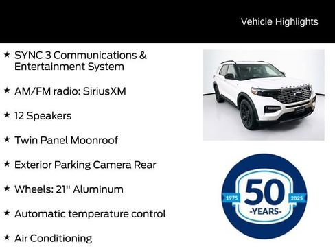 Certified 2022 Ford Explorer ST-Line w/ Class IV Trailer Tow Package AWD/4WD image 11