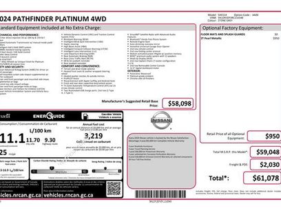 Used 2024 Nissan Pathfinder Platinum