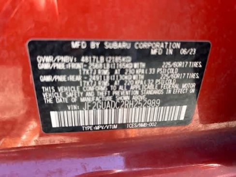 Used 2024 Subaru Crosstrek 2.0i Premium AWD/4WD image 16