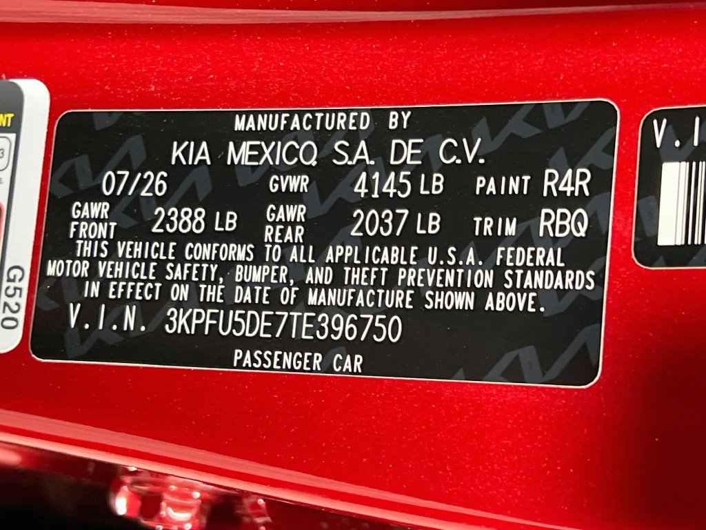 New 2026 Kia K4 GT-Line FWD image 25