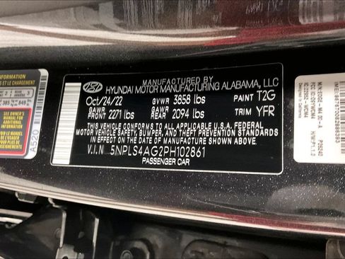 Used 2023 Hyundai Elantra SEL w/ Convenience Package FWD image 38