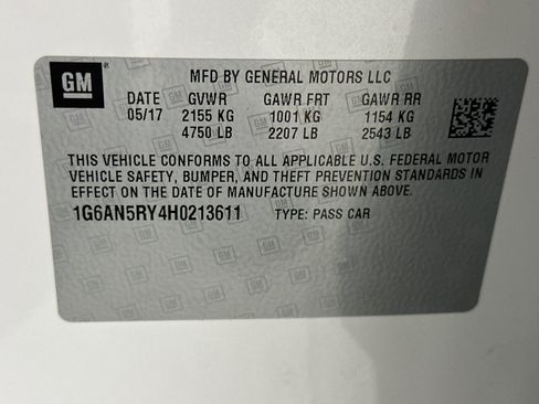 Used 2017 Cadillac ATS V w/ Carbon Fiber Package RWD image 24