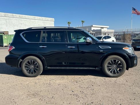 Used 2019 Nissan Armada Platinum w/ Captain's Chairs Package RWD image 4